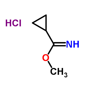methyl cyclopropanecarboximidoate hydrochloride